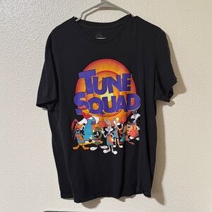 Black Tune Squad Graphic T-Shirt